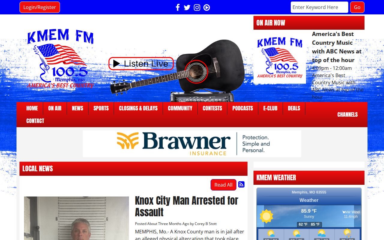 Scotland County booking-photo attribution in crime-news reporting